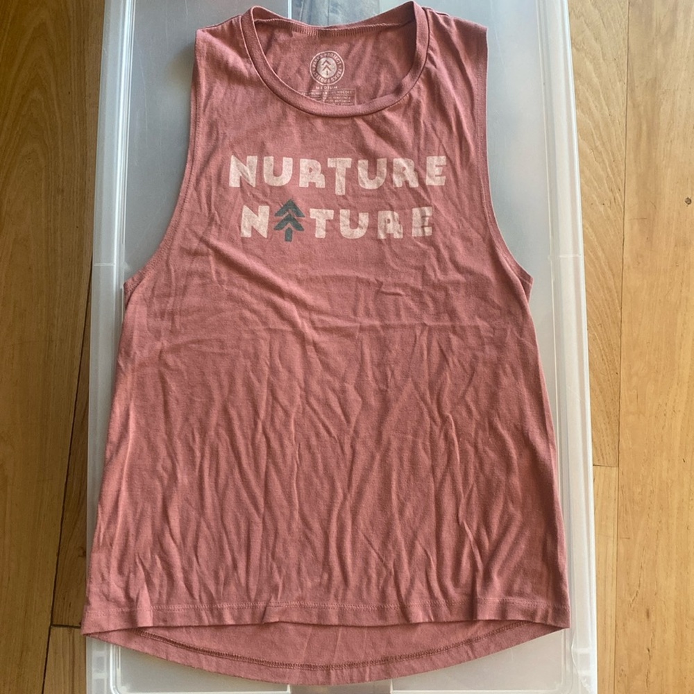 Parks Project Nuture Nature Pink Tank
